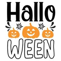 Halloween T-shirt Design vector