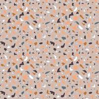 Terrazzo vector seamless pattern