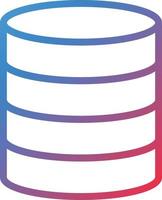 Database Icon Style vector