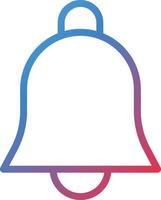 Ring Bell Icon Style vector