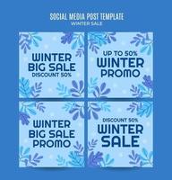 winter design for advertising, banners, leaflets and flyers vector