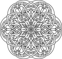 Decorative Mandala Style Vector