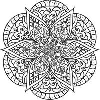 Decorative Mandala Style Vector