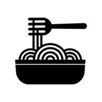 spaghetti vector icon