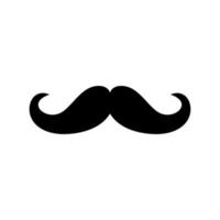 mustache vector icon
