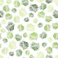 Tropical background with leaves. Seamless floral jungle pattern. Summer vector illustration.