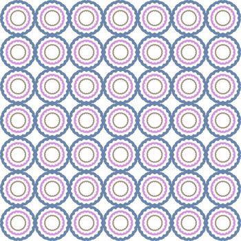 diseño de patrón con motivo de ornamento abstracto vector