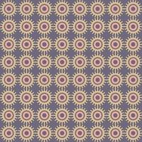 pattern design with abstract ornament motif vector