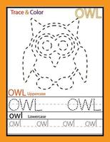 Halloween activity worksheet vector