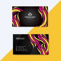 Elegant Business Card Template. Creative Business Card vector