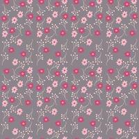 Bright Floral Seamless Vector Pattern