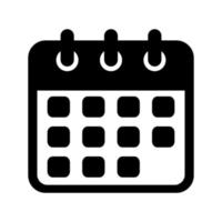 calendar flat icon vector