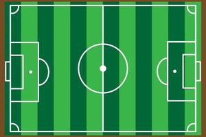 soccer field vector. suitable for strategizing and others vector