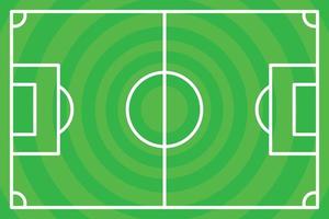 soccer field design vector