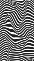 Psychedelic optical illusion background vector