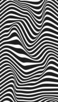 Psychedelic optical illusion background vector