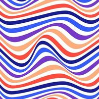 Colorful Psychedelic optical illusion background vector
