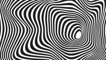 Psychedelic optical illusion background vector