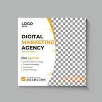 Digital Marketing Social Media Banner vector