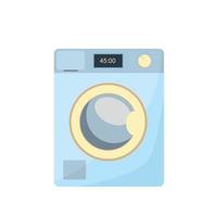 Washing machine. Cleaning concept. Vector cartoon illustration.