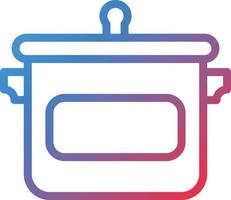 Pot Icon Style vector