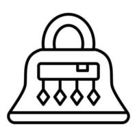 Handbag Icon Style vector