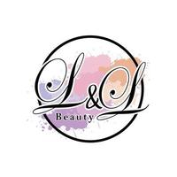 LL Initial Handwriting Logo Vector, used for beauty care company logo vector