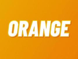 3D text effect Graphic Design EPS Template file easy editable. vector