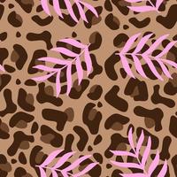 Leopard pattern seamless. Leopard animal print. Color seamless background. Animal print pattern vector