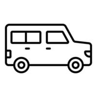 Van Icon Style vector