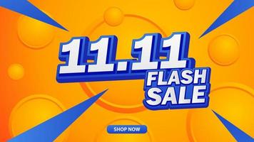 flash sale november event vector