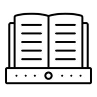 Book Fair Icon Style vector