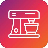 Mixer Vector Icon Design Illustration