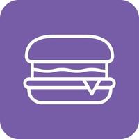 Hamburger Vector Icon Design Illustration