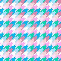 beautiful seamless geometric pattern with houndstooth vector