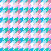 beautiful seamless geometric pattern with houndstooth vector