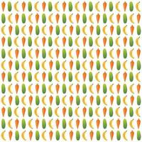 Vegetable pattern background design for world food day vector