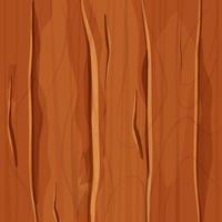 textura de madera vieja, cubierta de tablones, fondo de juego de interfaz de usuario, patrón sin costuras en estilo de dibujos animados aislado. material detallado y texturizado. . ilustración vectorial vector