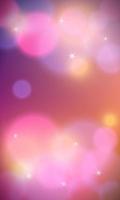 Vertical background with bokeh lights vector