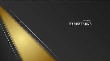 elegant abstract background design in gold color vector