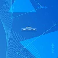 abstract background design with geometric shapes vector