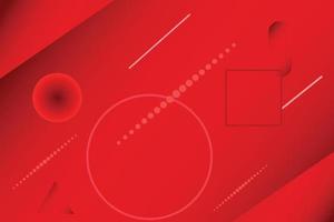 Geometric Red Background vector