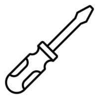 Screwdriver Icon Style vector