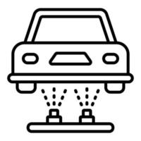 Undercarriage Flush Icon Style vector