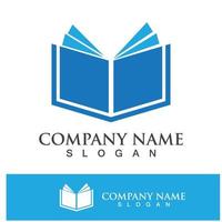 Digital book logo icon technology vector