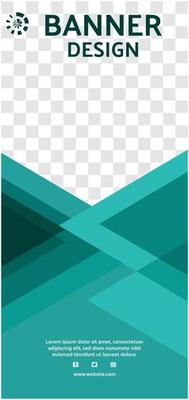 template banner vertical for business and marketing