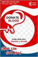 world donate blood day vector