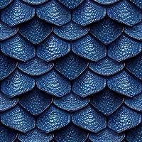 seamless pattern of realistic blue dragon scales 3d rendering photo