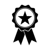 award flat icon vector