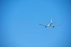 Modern airplane view photo